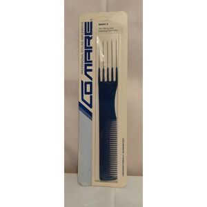 NOS NIB Comare Mark II Comb Blue For Teasing Lifting & Finishing Hairstyles USA